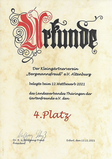 Kleingartenanlage Bergmannsfreud e.V.